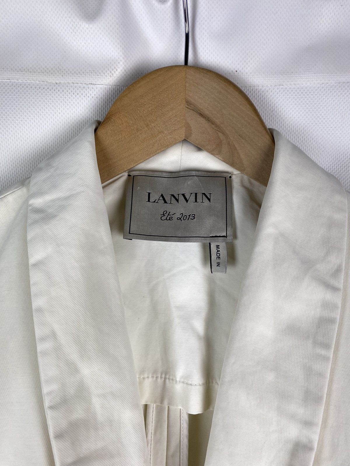 Lanvin Lanvin ladies cotton / nylon blazer jacket size 38 / M Size XS / US 0-2 / IT 36-38 - 8 Thumbnail