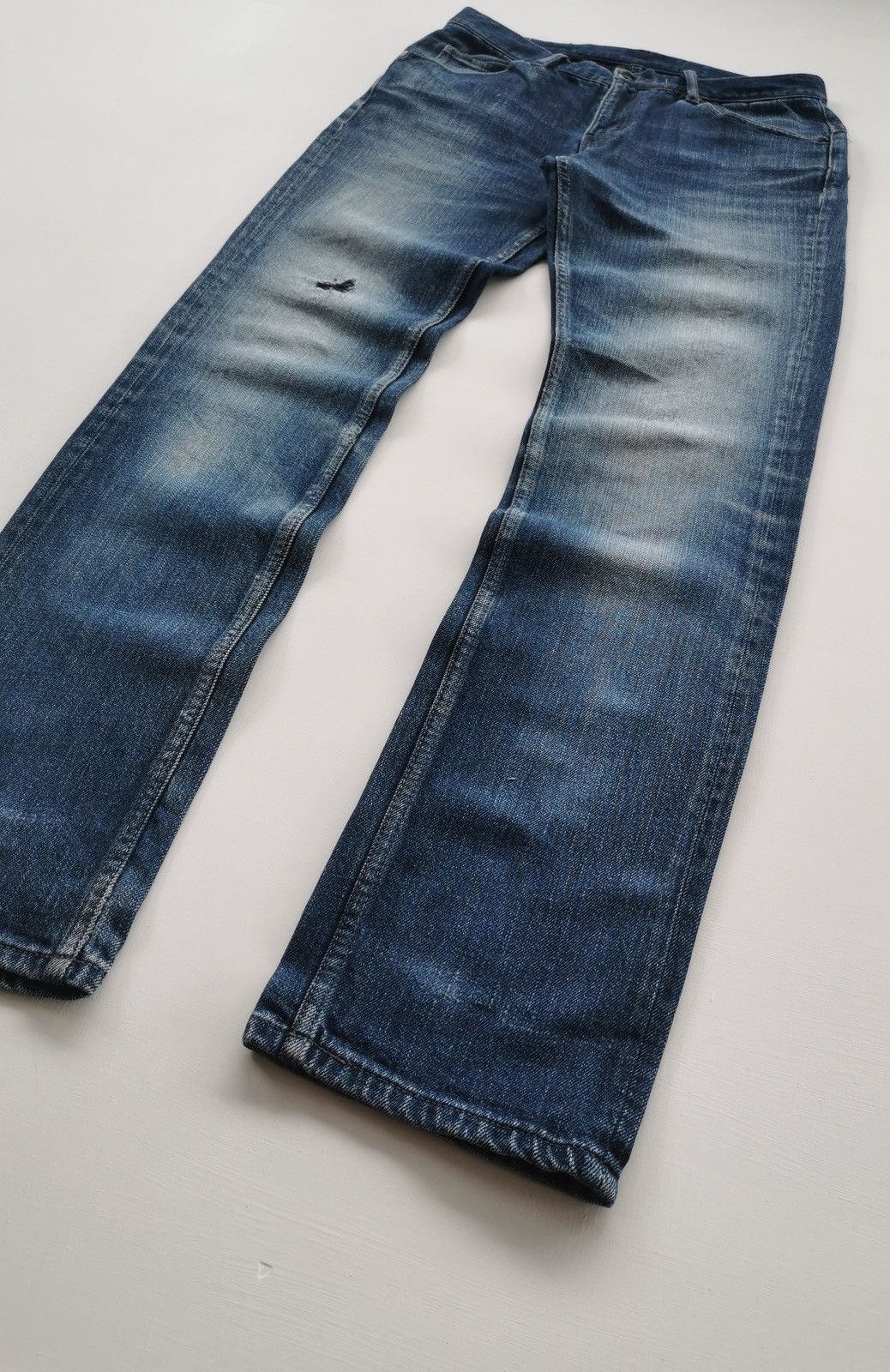 Japanese Brand Collective Union Station Japan IndigoXIndigo Denim Jeans Size US 31 - 6 Thumbnail