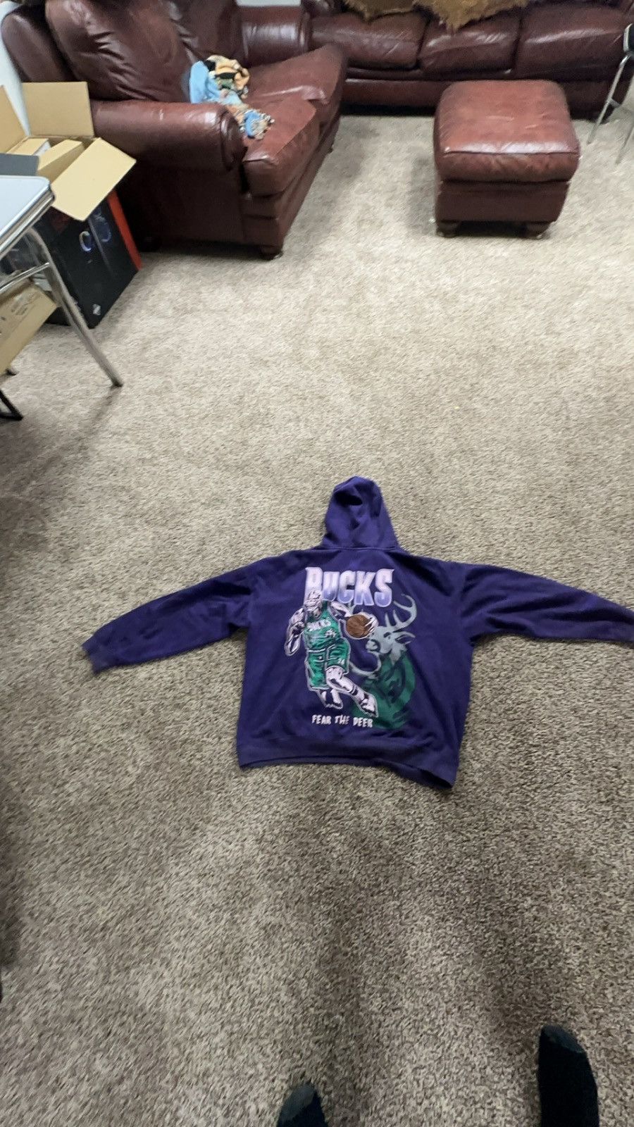 Warren Lotas Warren Lotas Fear the Deer 🦌NBA Hoodie Size US L / EU 52-54 / 3 - 2 Thumbnail