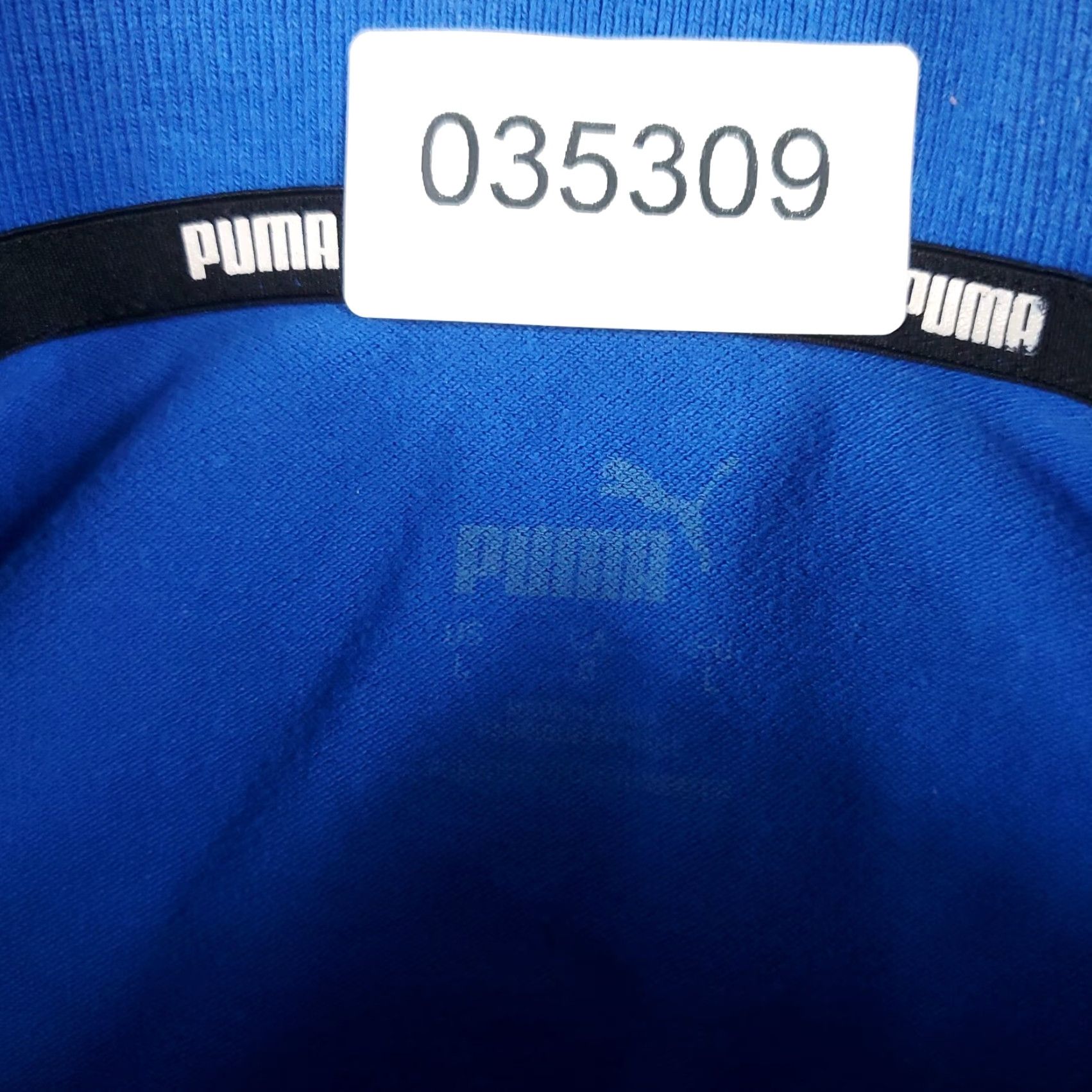 Puma Puma Polo Shirt Mens Size Large Blue Cotton Golf Short Sleeve Polo Shirt Mens L Blue Cotton Polo Shirt Golf Activewear Casual Classic Size US L / EU 52-54 / 3 - 7 Thumbnail