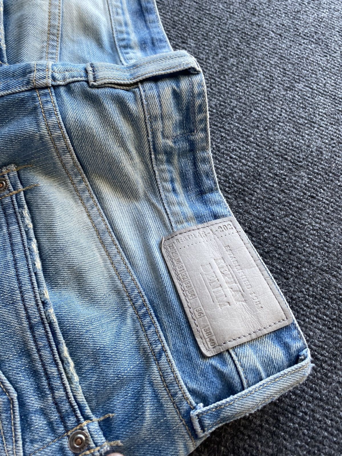 Replay 🔥Opium Punk Replay blue jeans 30 newbill washed faded Size US 30 / EU 46 - 13 Thumbnail