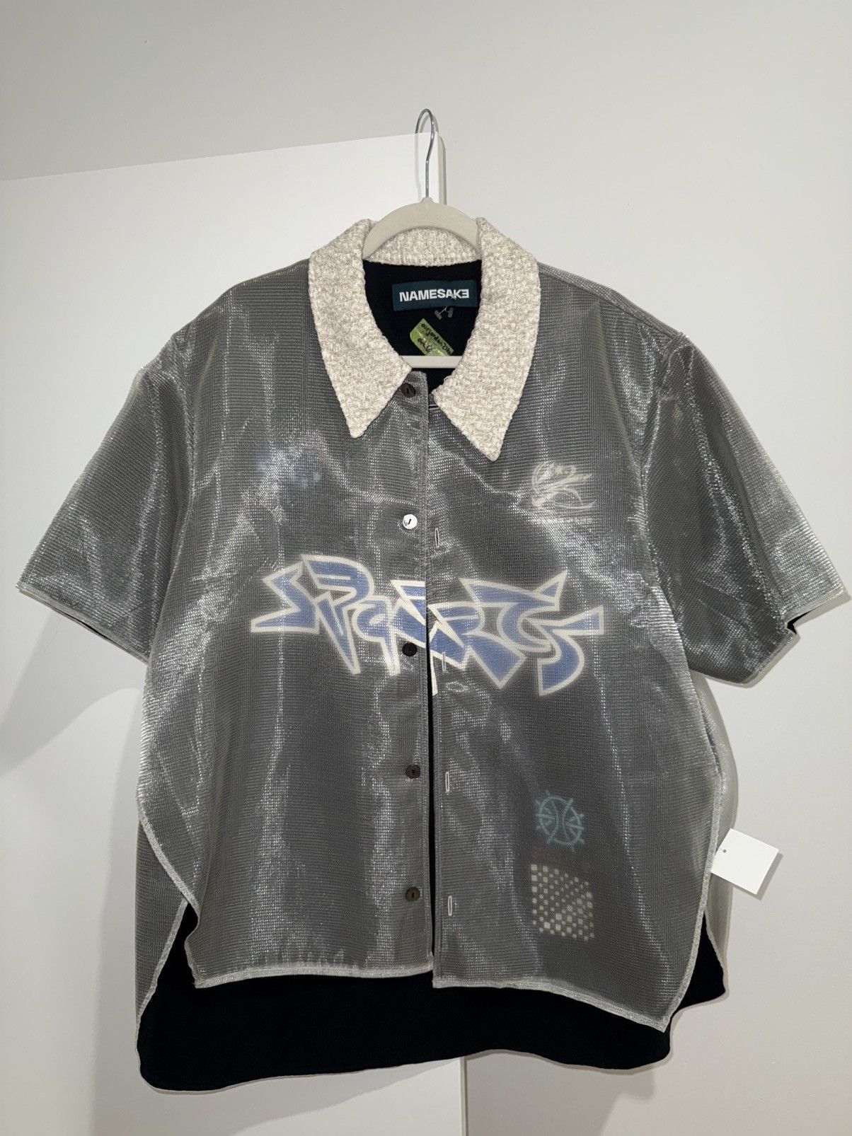 NAMESAKE NAMESAKE EUPHORIC BLACK BILL WARM UP LAYERED SHIRT Black Size US L / EU 52-54 / 3 - 1 Thumbnail