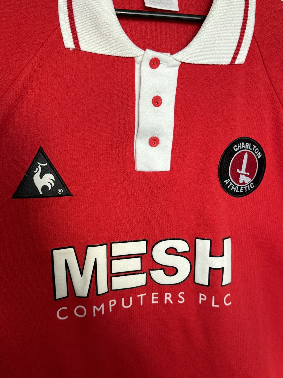 Le Coq Sportif Charlton Athletic 98/00 Home Football Jersey Size US XXL / EU 58 / 5 - 3 Thumbnail