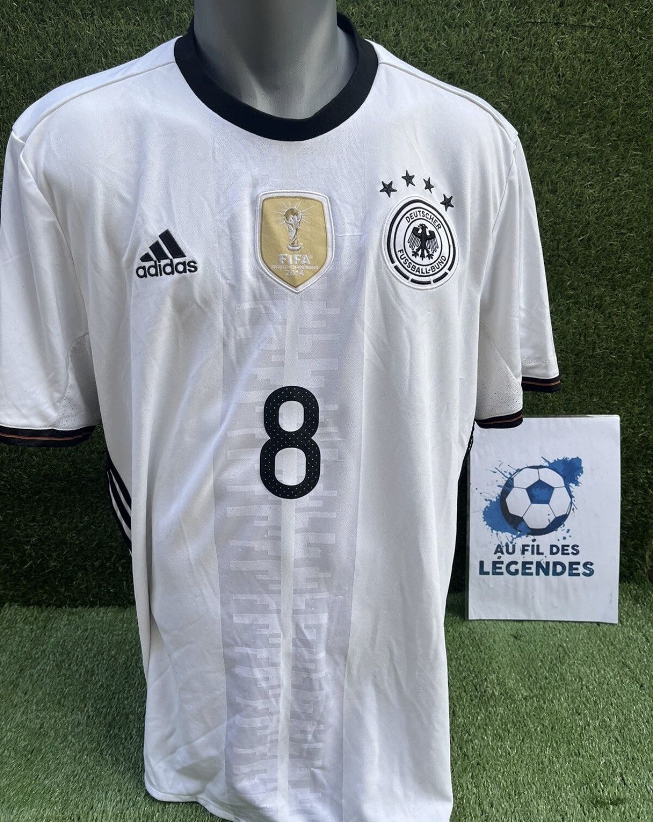 Adidas Jersey ozil germany Size US XL / EU 56 / 4 - 2 Thumbnail