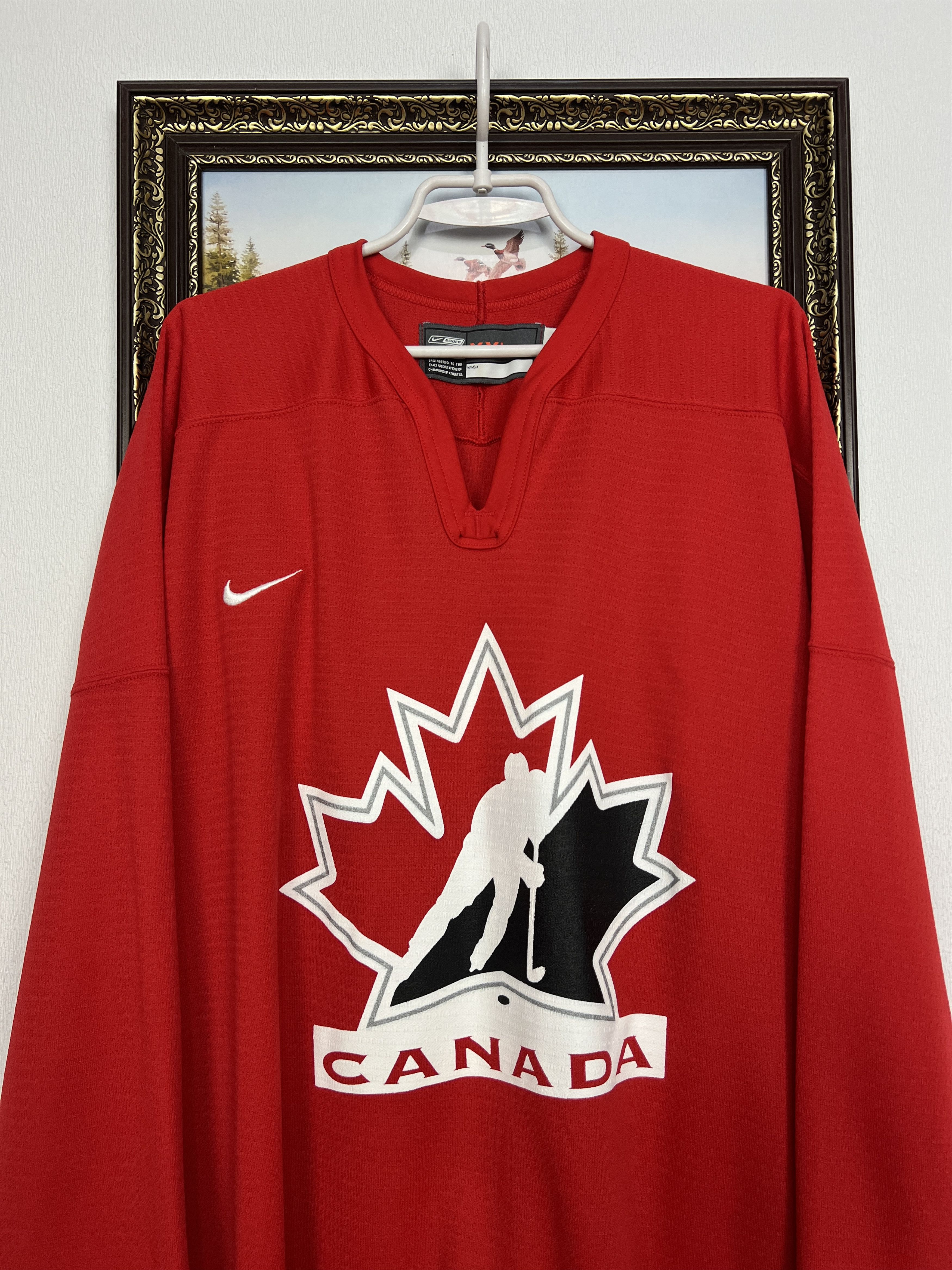 Nike Vintage National Team Canada Ice Hockey Jersey Shirt Trikot Size US XXL / EU 58 / 5 - 2 Thumbnail