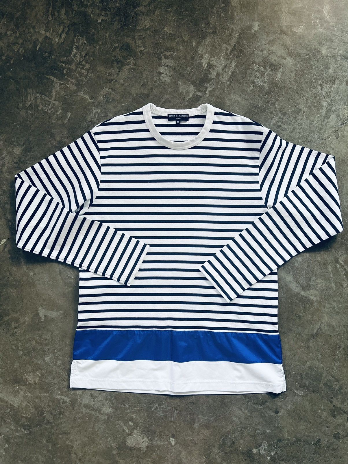 Comme des Garcons Homme × Japanese Brand CDG COMME des GARÇONS HOMME Long Sleeved T-Shirt/M/HA-T006 Size US M / EU 48-50 / 2 - 17 Thumbnail