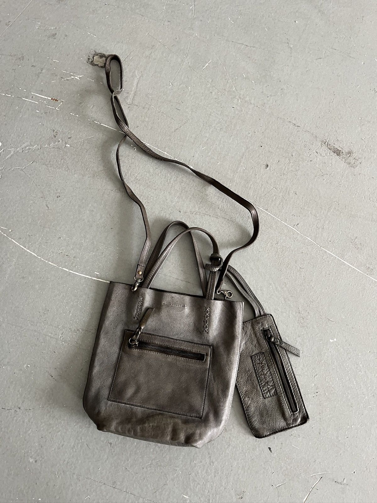 Free People Free People Leather Bag with Wallet Size ONE SIZE - 20 Thumbnail
