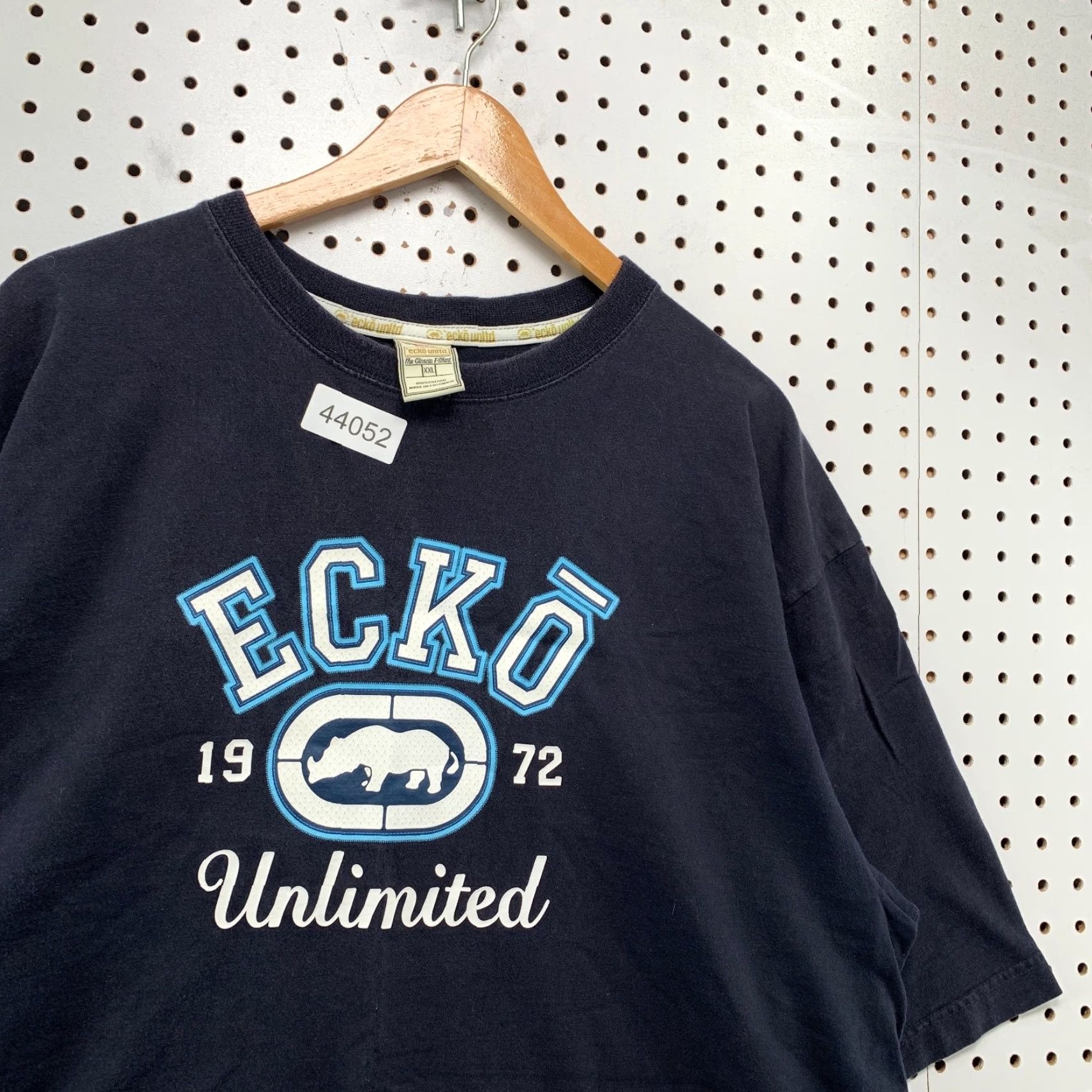 Ecko Unltd. VTG Ecko Unltd Shirt Mens 2XL Navy Blue Rhino Hip Hop Skateboard Size US XXL / EU 58 / 5 - 5 Thumbnail