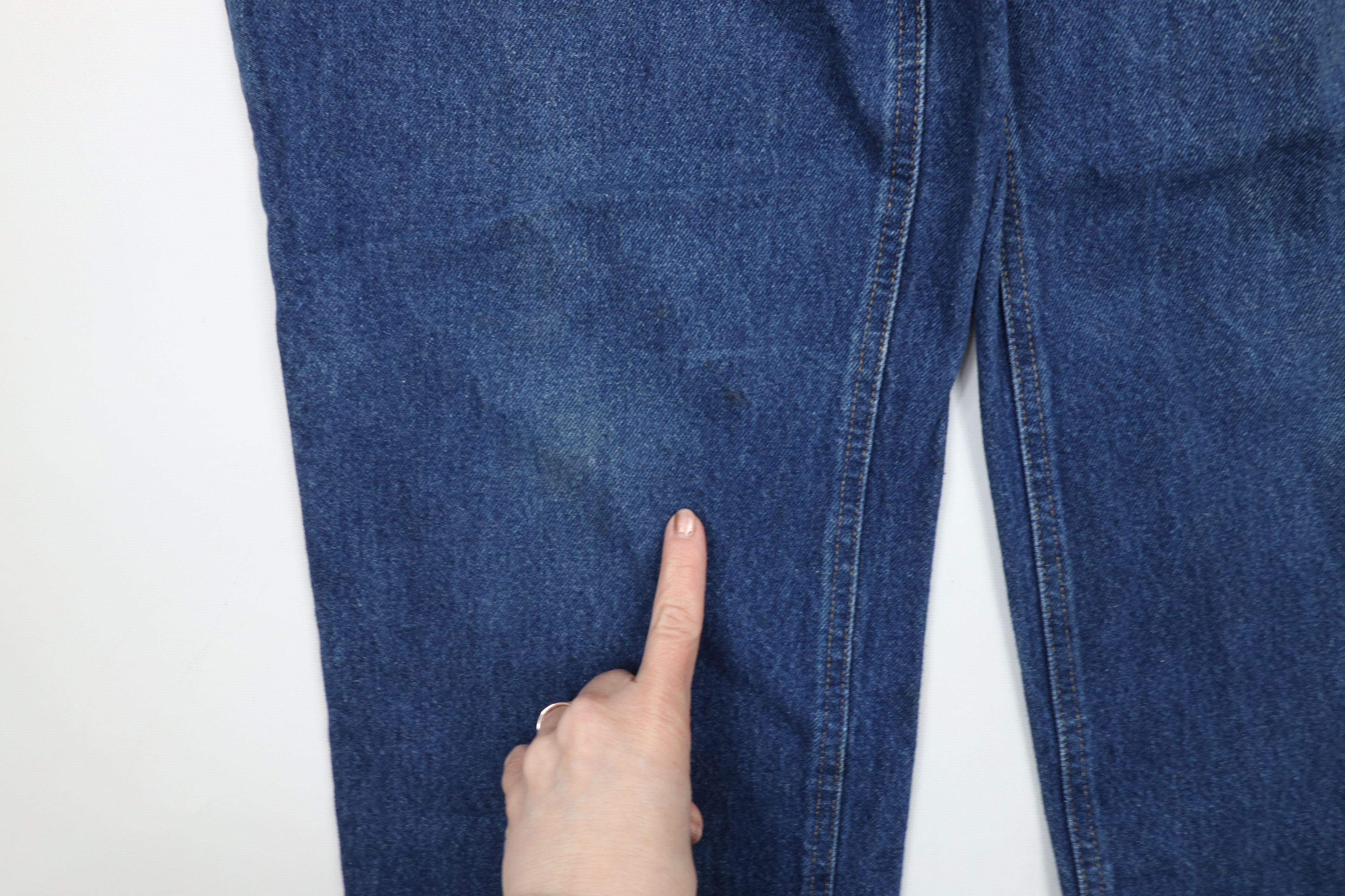 Carhartt × Vintage Vintage Carhartt Spell Out Relaxed Fit Denim Jeans Blue Size US 38 / EU 54 - 7 Thumbnail
