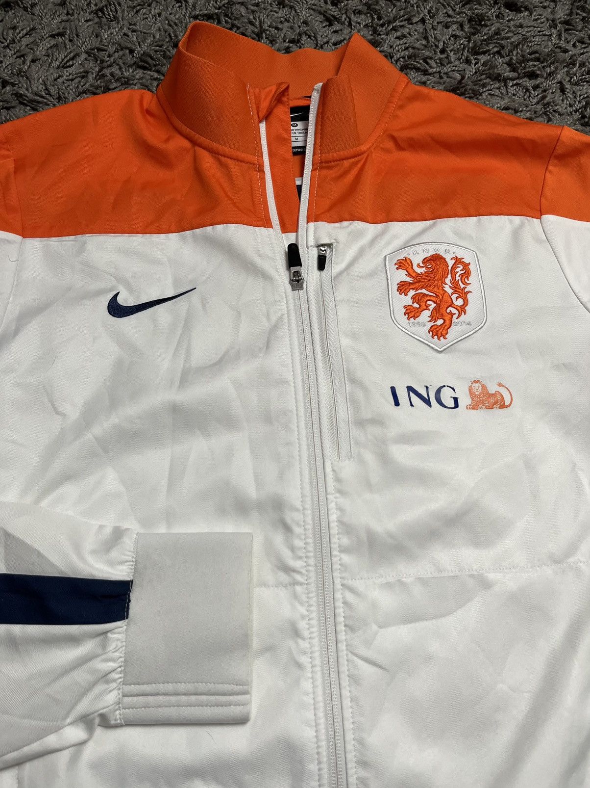 Nike Nike Netherlands National Team 2014 World Cup Jacket KNVB Size US M / EU 48-50 / 2 - 3 Thumbnail
