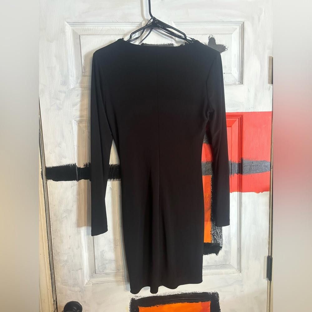 Designer B. Darlin size 9/10 black dress with hip cut outs Size M / US 6-8 / IT 42-44 - 3 Thumbnail