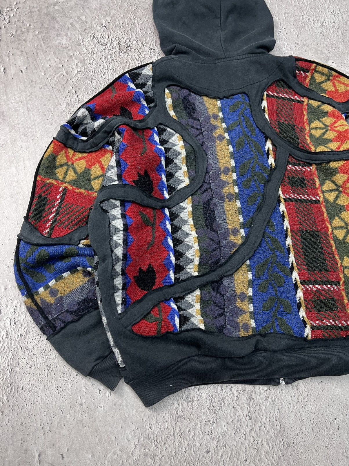 Nike VINTAGE REWORKED Y2K Nike Boxy ZIP UP hoodie SWEATSHIRT Size US L / EU 52-54 / 3 - 7 Thumbnail