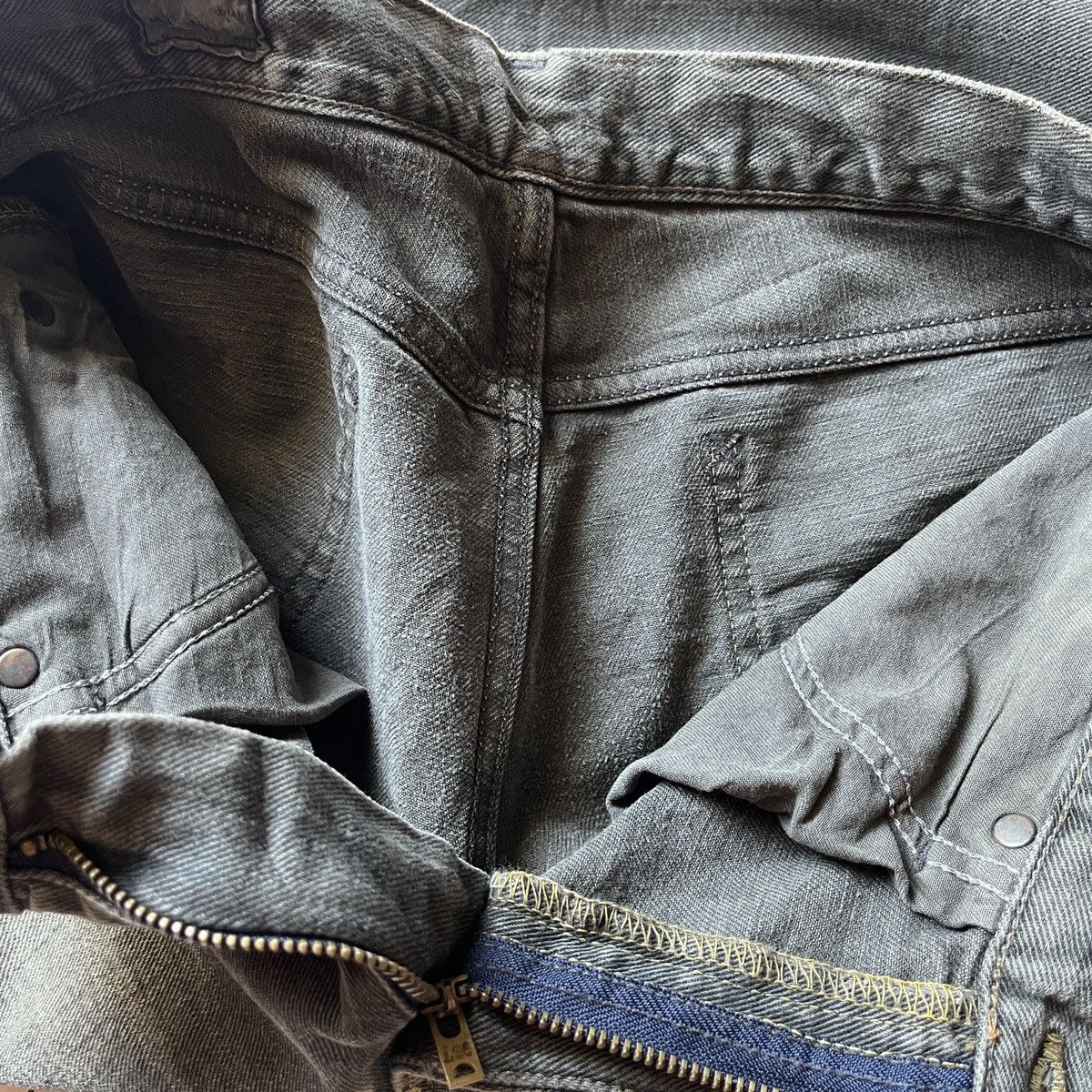 Lee VINTAGE FADED FLARED LEE RIDER DENIM BOOT CUT JEANS JAPAN Size US 30 / EU 46 - 18 Thumbnail