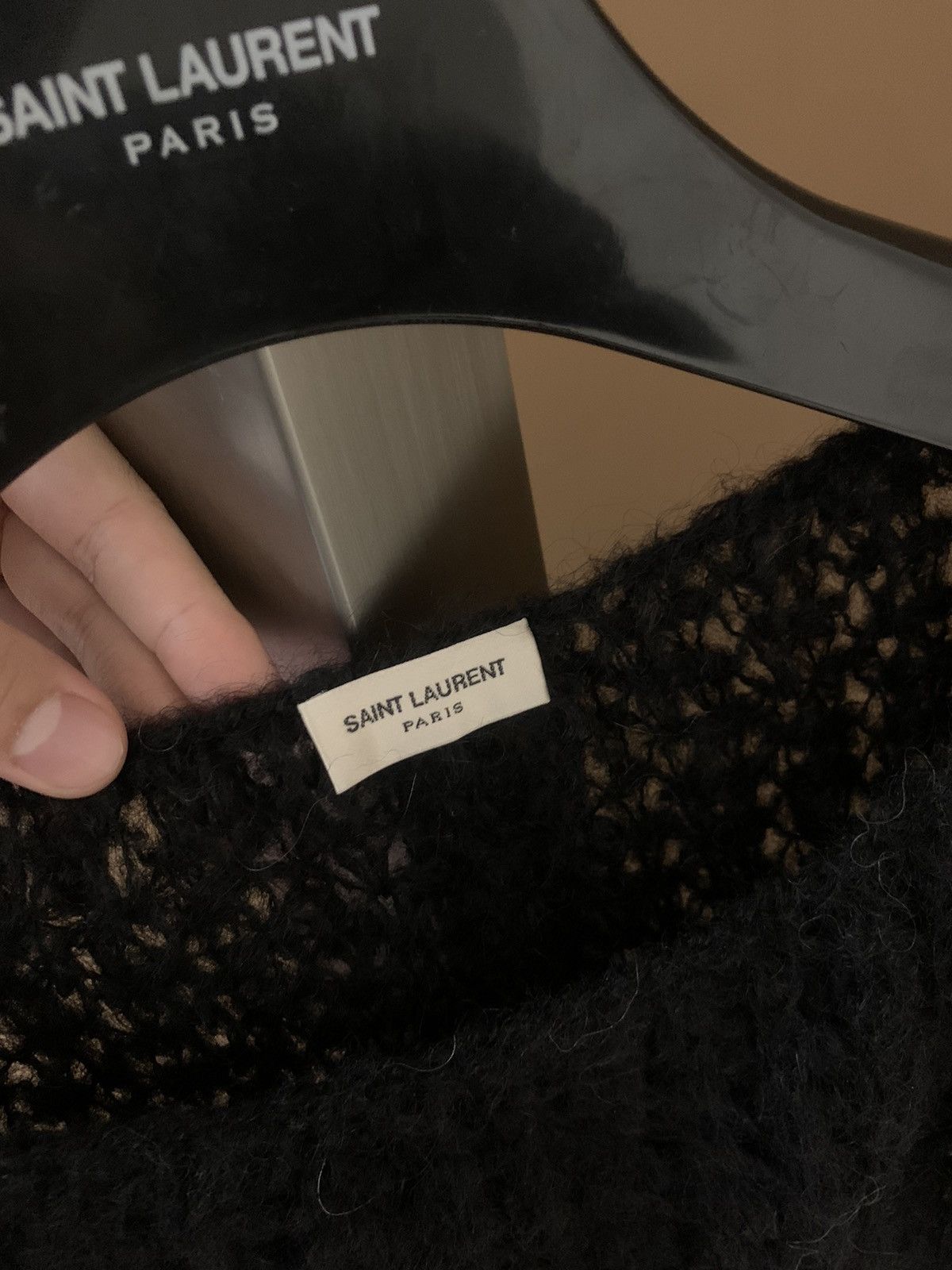 Saint Laurent Paris Saint Laurent 2013FW Oversized Mohair Sweater Size US XS / EU 42 / 0 - 2 Thumbnail