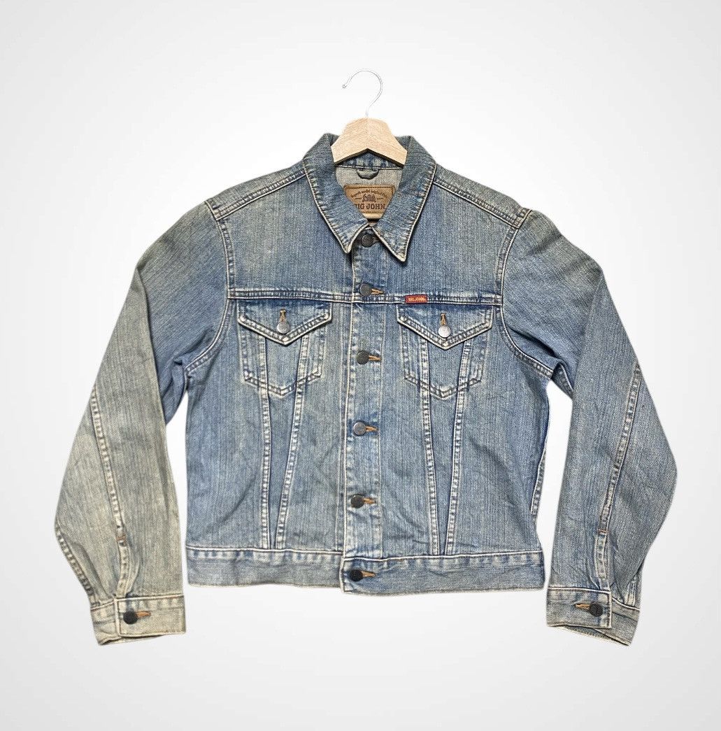 Big John Rare Vintage 90s Big John Denim Jacket Size US S / EU 44-46 / 1 - 3 Thumbnail