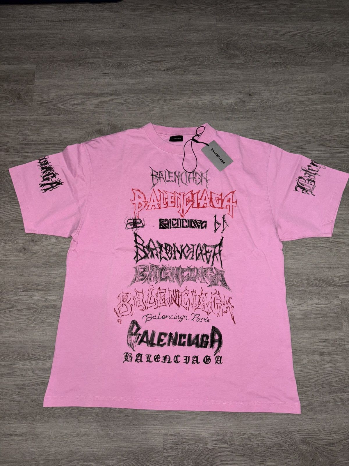 Balenciaga Balenciaga Long Tee Size US L / EU 52-54 / 3 - 3 Thumbnail