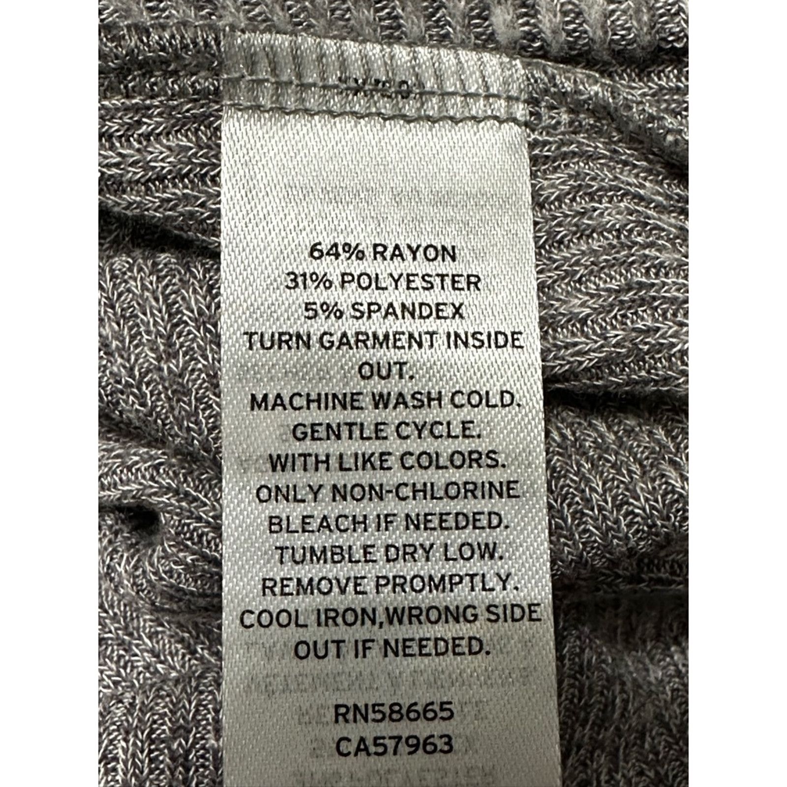 Other Open Edit Crop Top Marled Sleeveless Scoop Neck Gray S NWOT Size S / US 4 / IT 40 - 8 Thumbnail
