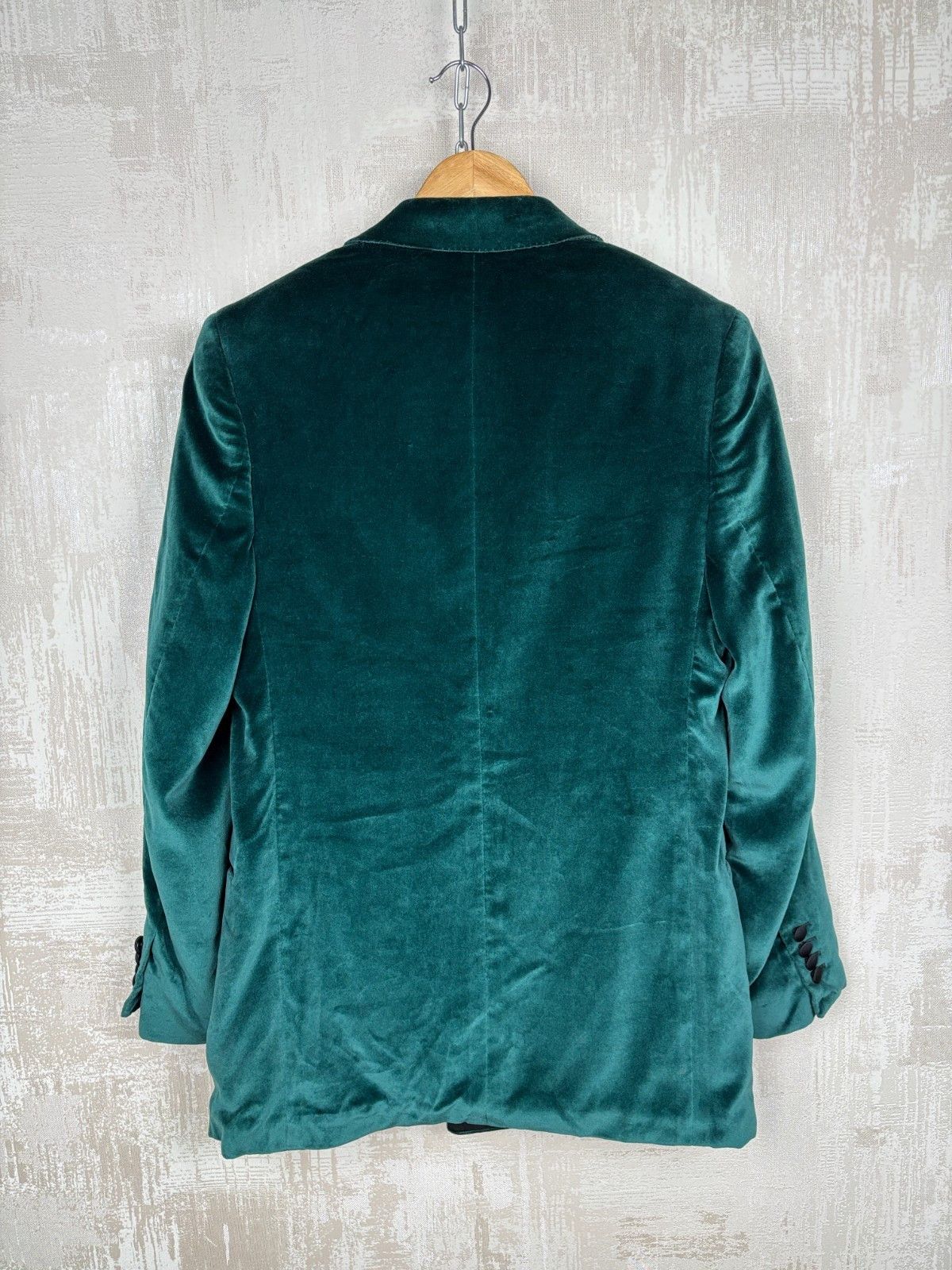 Alfred Dunhill Dunhill London Velvet Double Breasted Blazer Smoking Size 40R - 20 Thumbnail