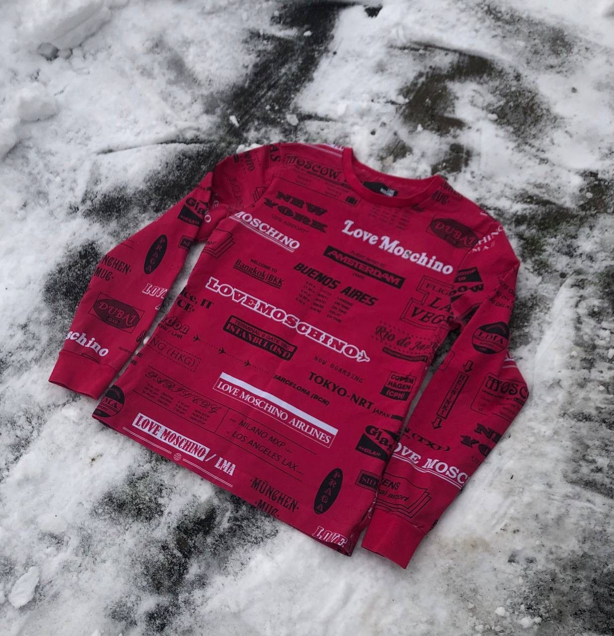 Moschino Moschino Double Question Crewneck Sweater Size US S / EU 44-46 / 1 - 2 Thumbnail