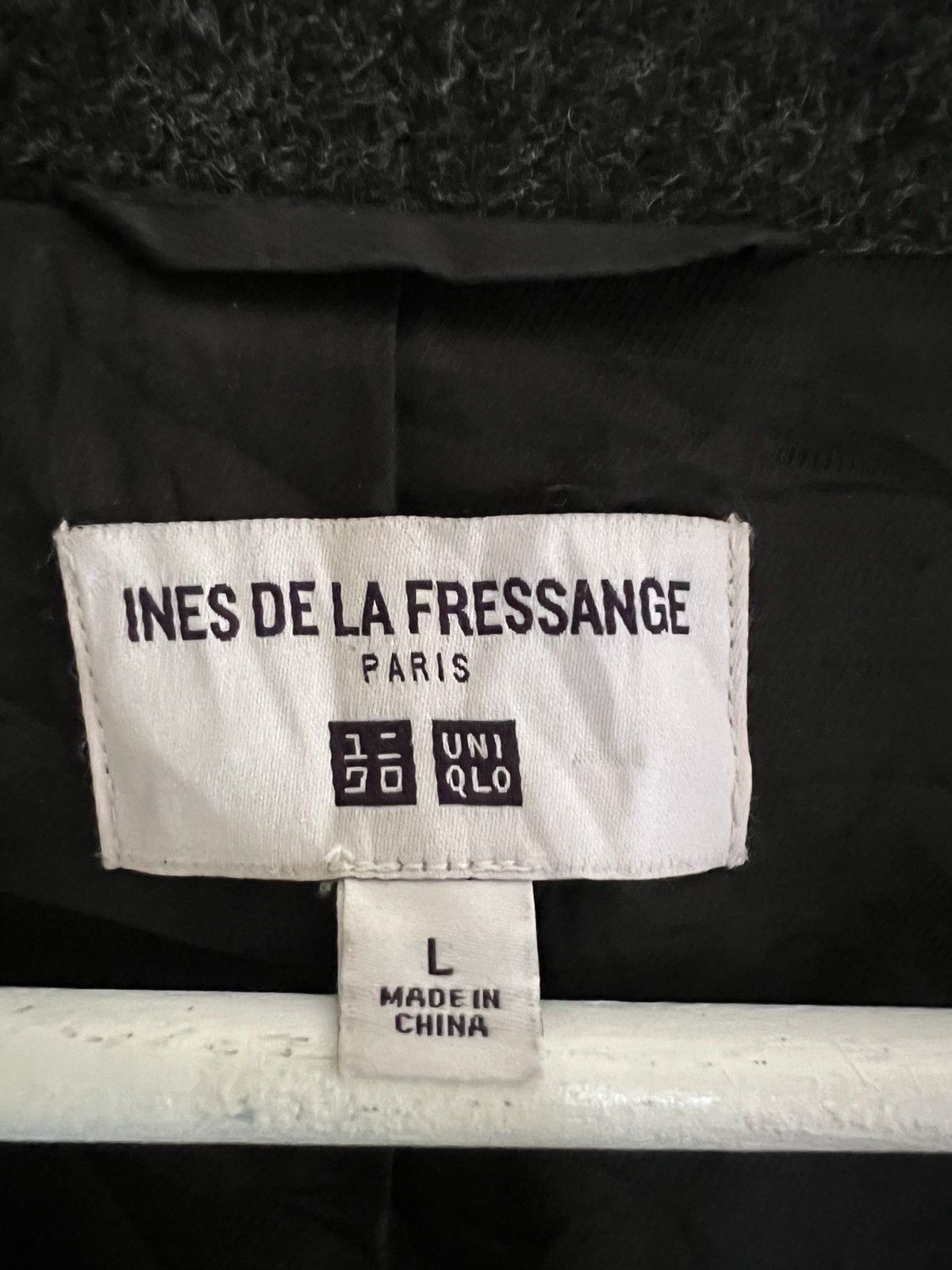 Japanese Brand INES DE LA FRESSANGE UNIQLO LONG JACKET Size US L / EU 52-54 / 3 - 11 Thumbnail