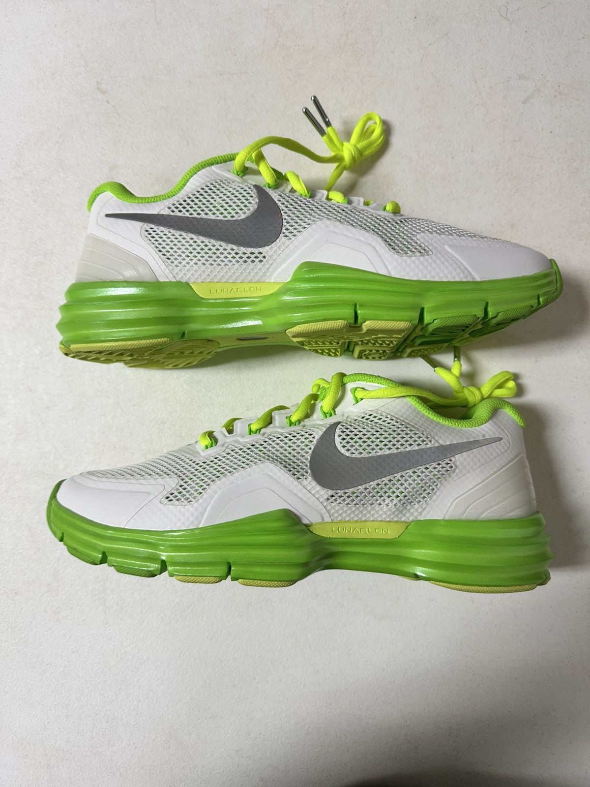 Nike Nike lunar tr1 electric green promo sample Size US 9.5 / EU 42-43 - 1 Thumbnail
