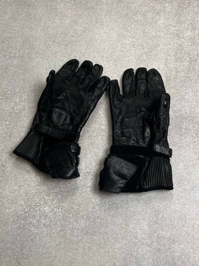 Other Vintage Moto Racing Genuine Leather Gloves Os Size ONE SIZE - 3 Thumbnail