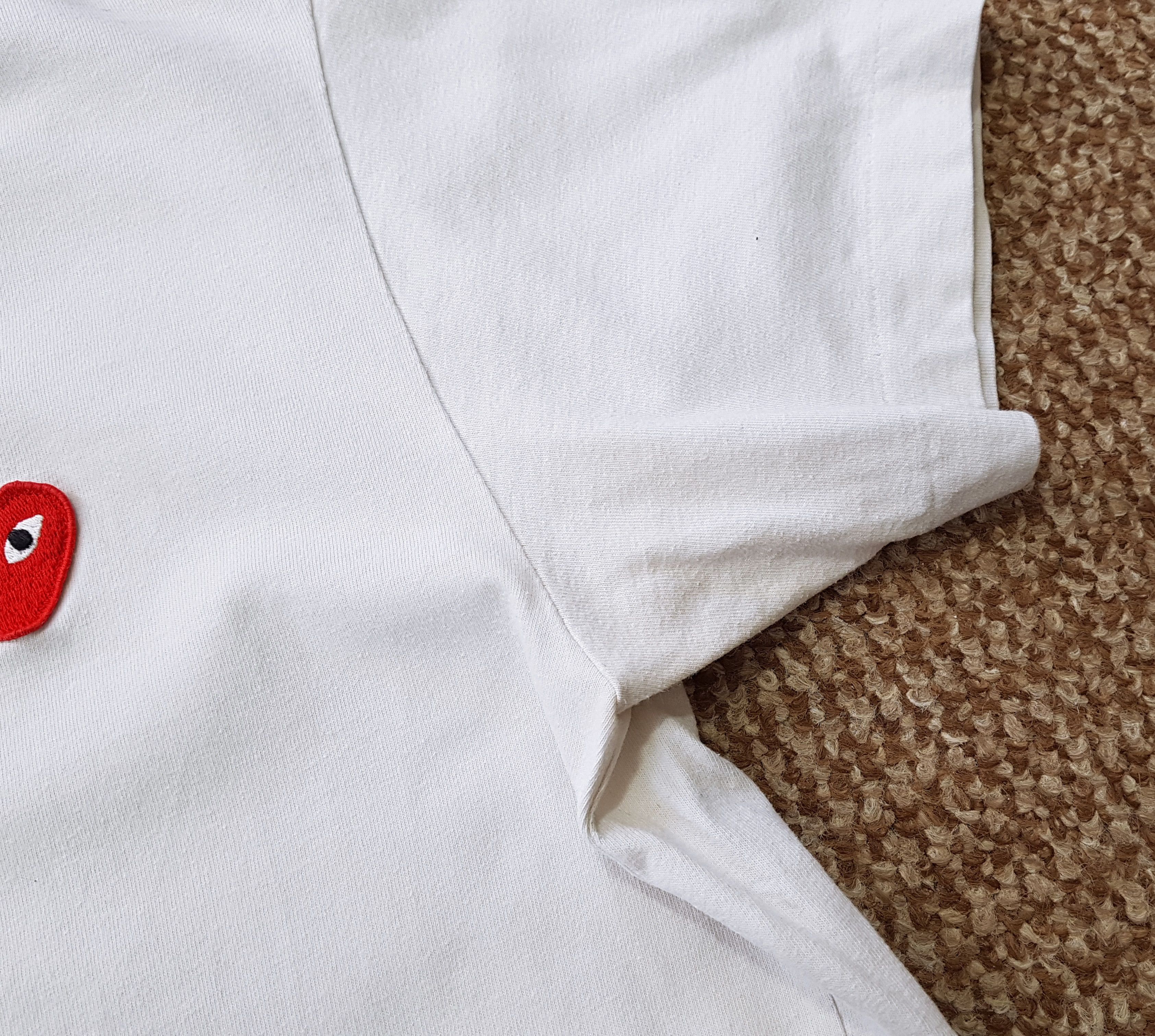 Comme des Garcons PLAY Comme des Garcons PLAY CDG T Shirt made in Japan sz M Size US M / EU 48-50 / 2 - 9 Thumbnail