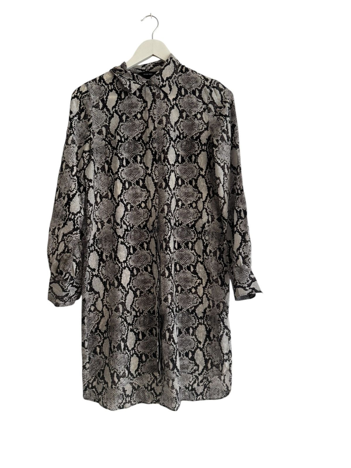 Club Monaco Club Monaco silk snake print mini dress Size S / US 4 / IT 40 - 4 Thumbnail