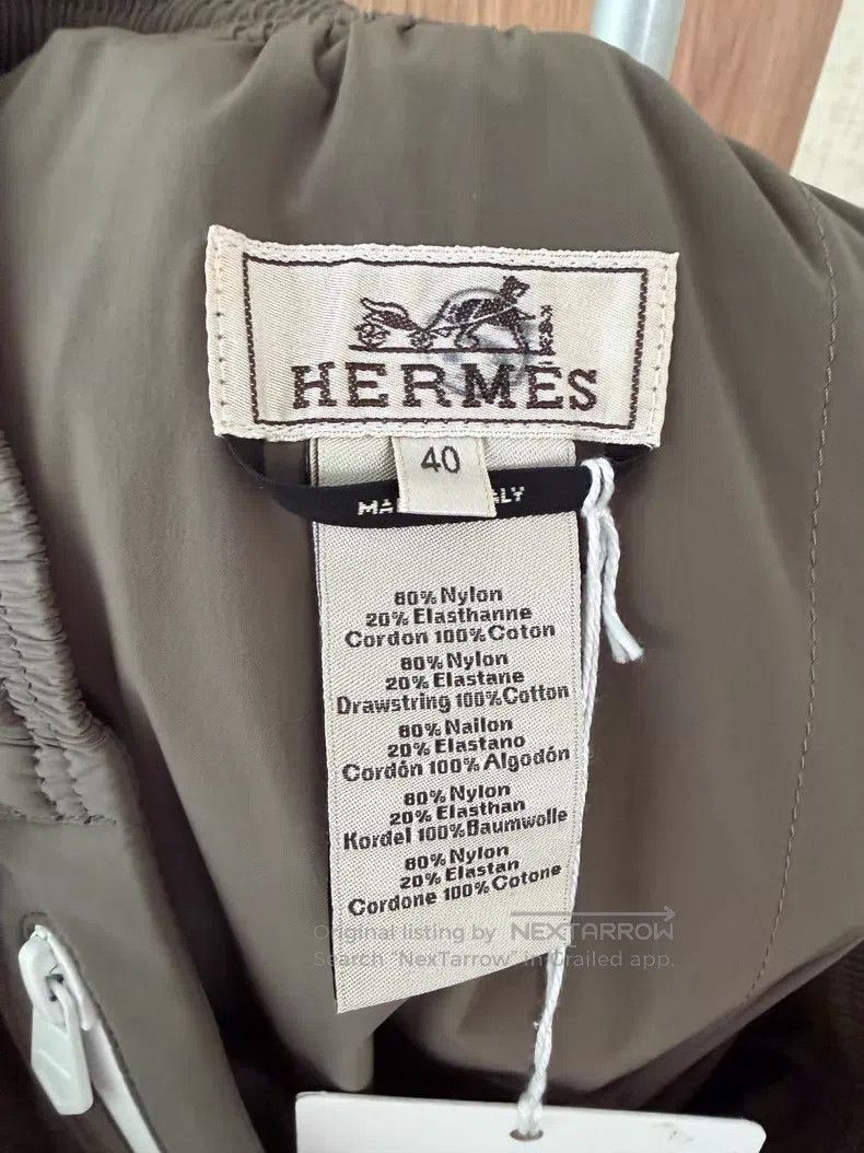 Hermes Hermes Men's Drawstring Casual Pants Size US 40 / EU 56 - 7 Thumbnail