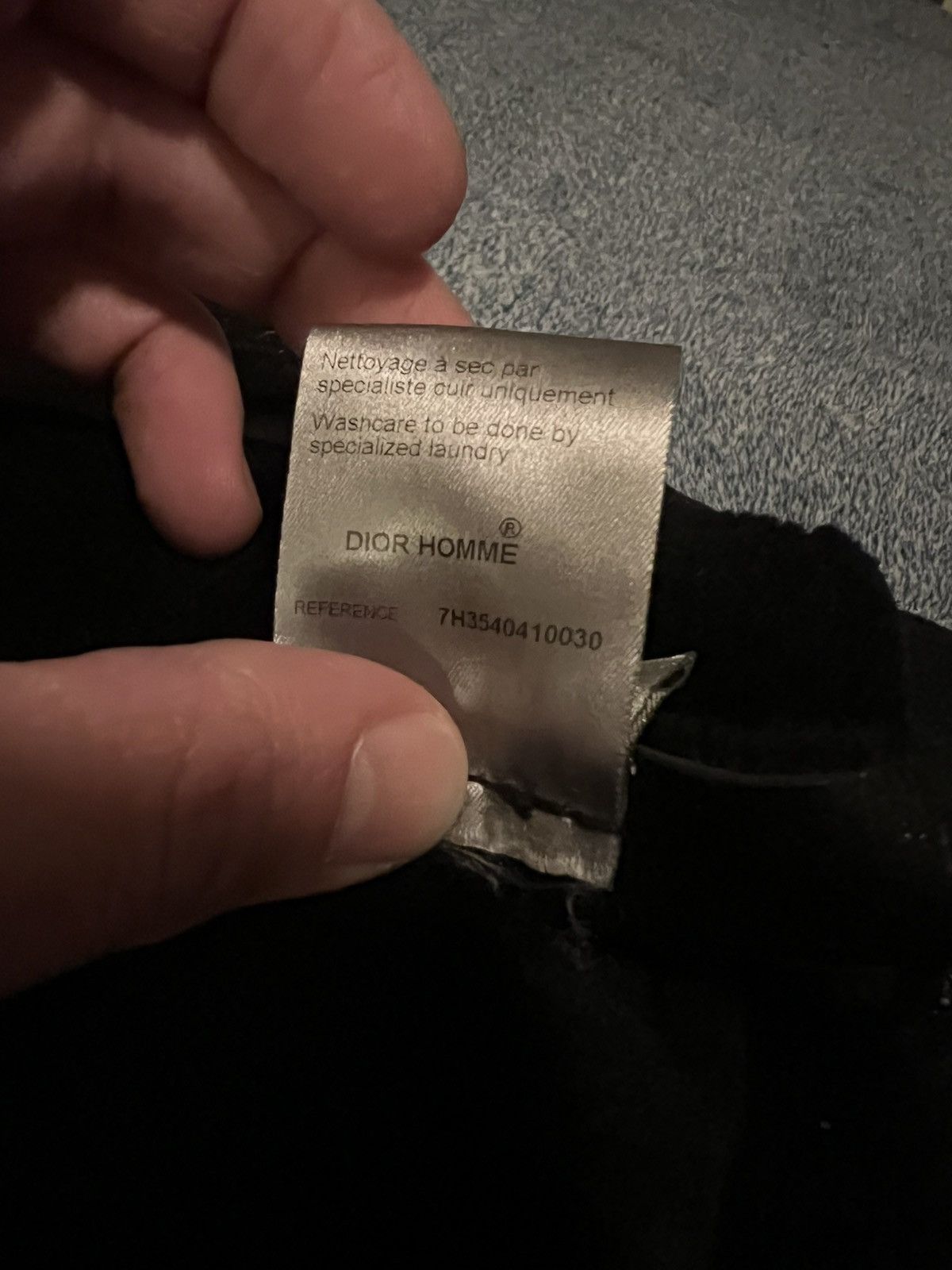 Dior × Hedi Slimane Dior Homme AW/07 Leather Coat Size US M / EU 48-50 / 2 - 5 Thumbnail