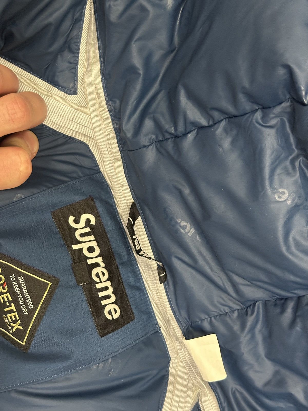 Supreme Supreme FW18 Gore-Tex 700-Fill Down Parka - M - Blue Size US M / EU 48-50 / 2 - 12 Thumbnail