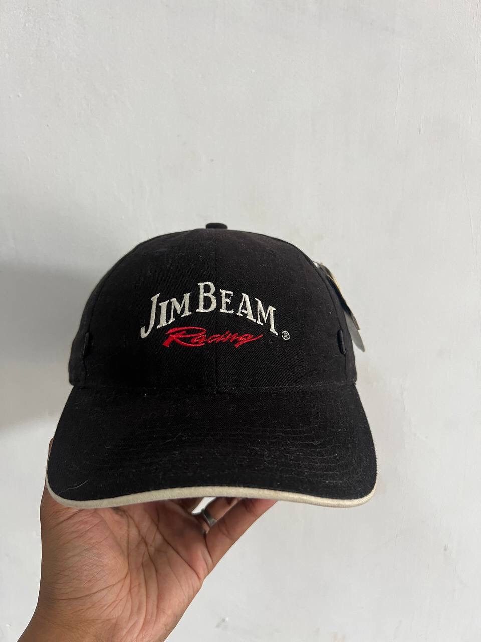 Vintage Jim Beam Racing Deadstock Hat Cap Size ONE SIZE - 1 Thumbnail