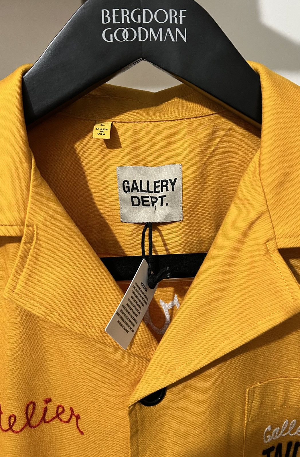 Gallery Dept. Gallery Dept Yellow Atelier Parker Short S Button Medium Size US M / EU 48-50 / 2 - 3 Thumbnail