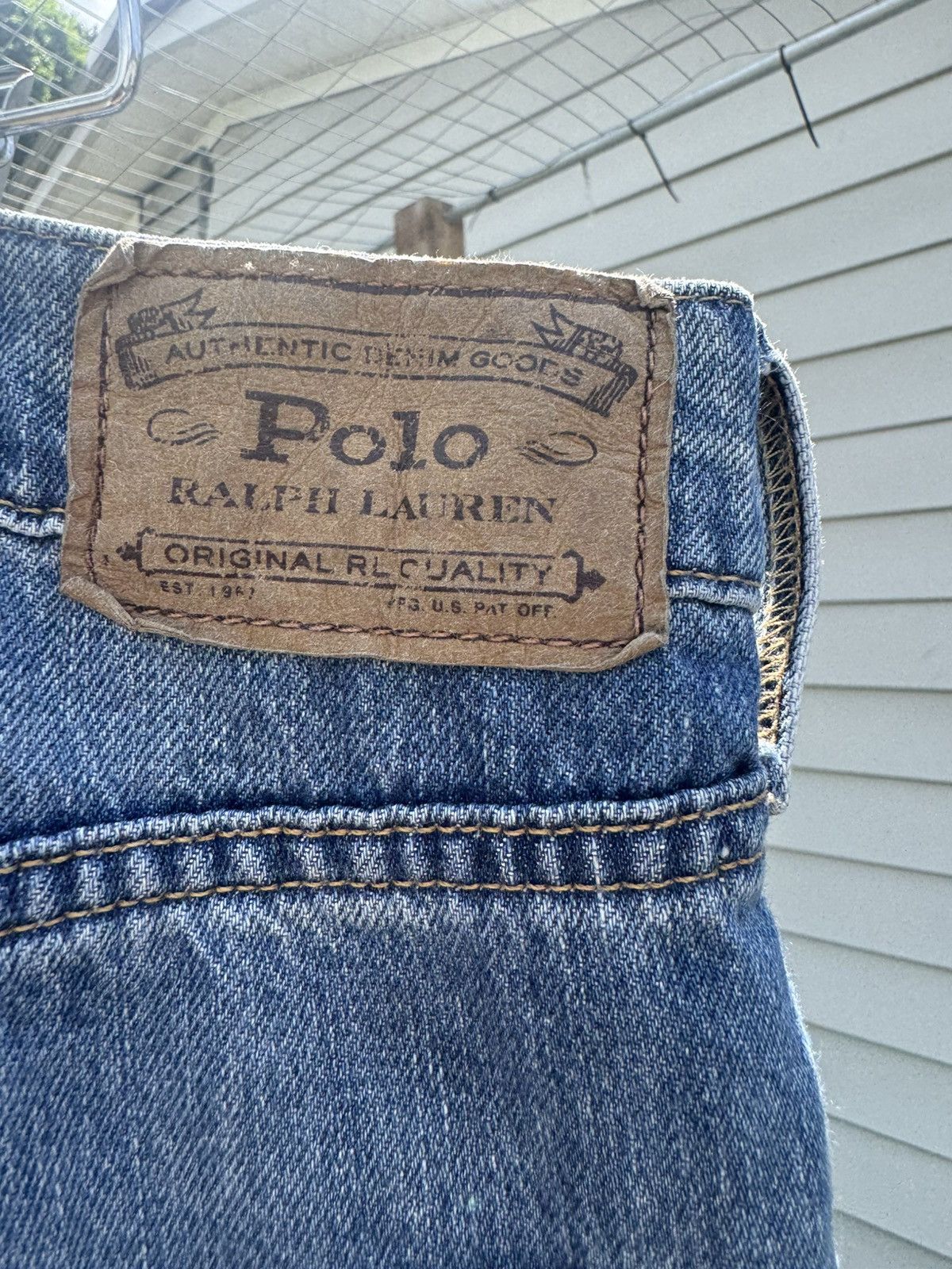 Polo Ralph Lauren LOOSE POLO DENIM Size US 34 / EU 50 - 3 Thumbnail