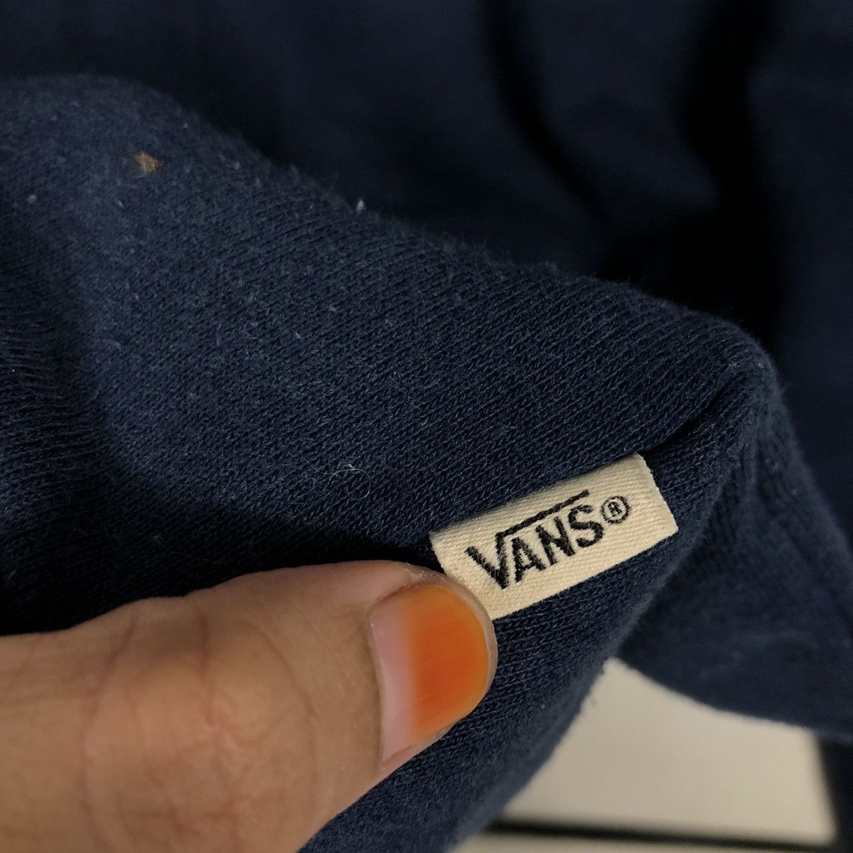 Vans 📌Hoodie Pull Over Anorak Vans Big Logo Design Size US L / EU 52-54 / 3 - 16 Thumbnail
