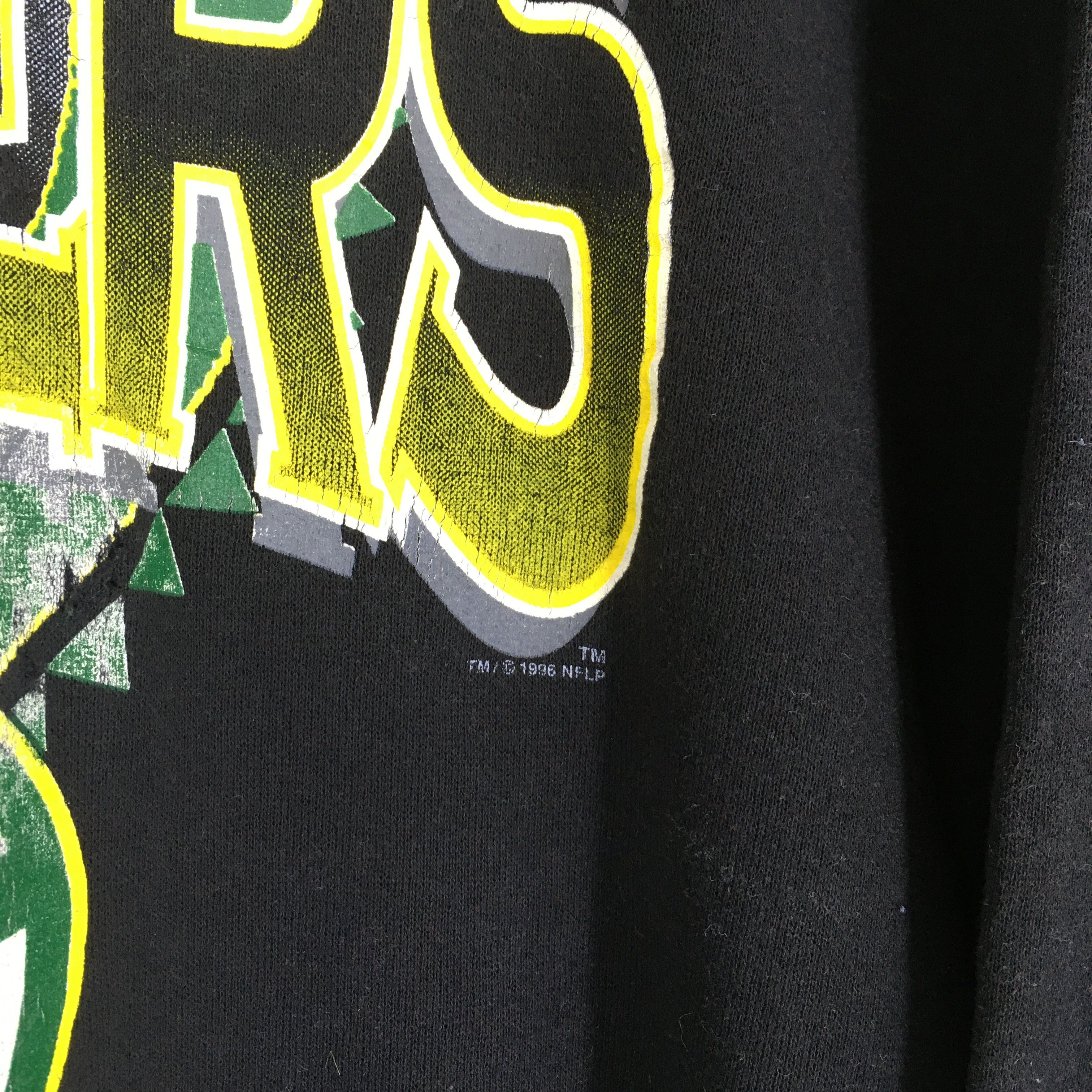 NFL × Vintage Vintage 90s Green Bay Packers NFL Sweatshirt Size US XXL / EU 58 / 5 - 4 Thumbnail
