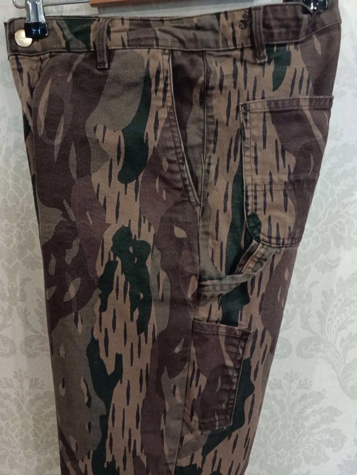 Carhartt Carhartt Womens Pierce Pants Brown Camo Unite Size 28" / US 6 / IT 42 - 6 Thumbnail