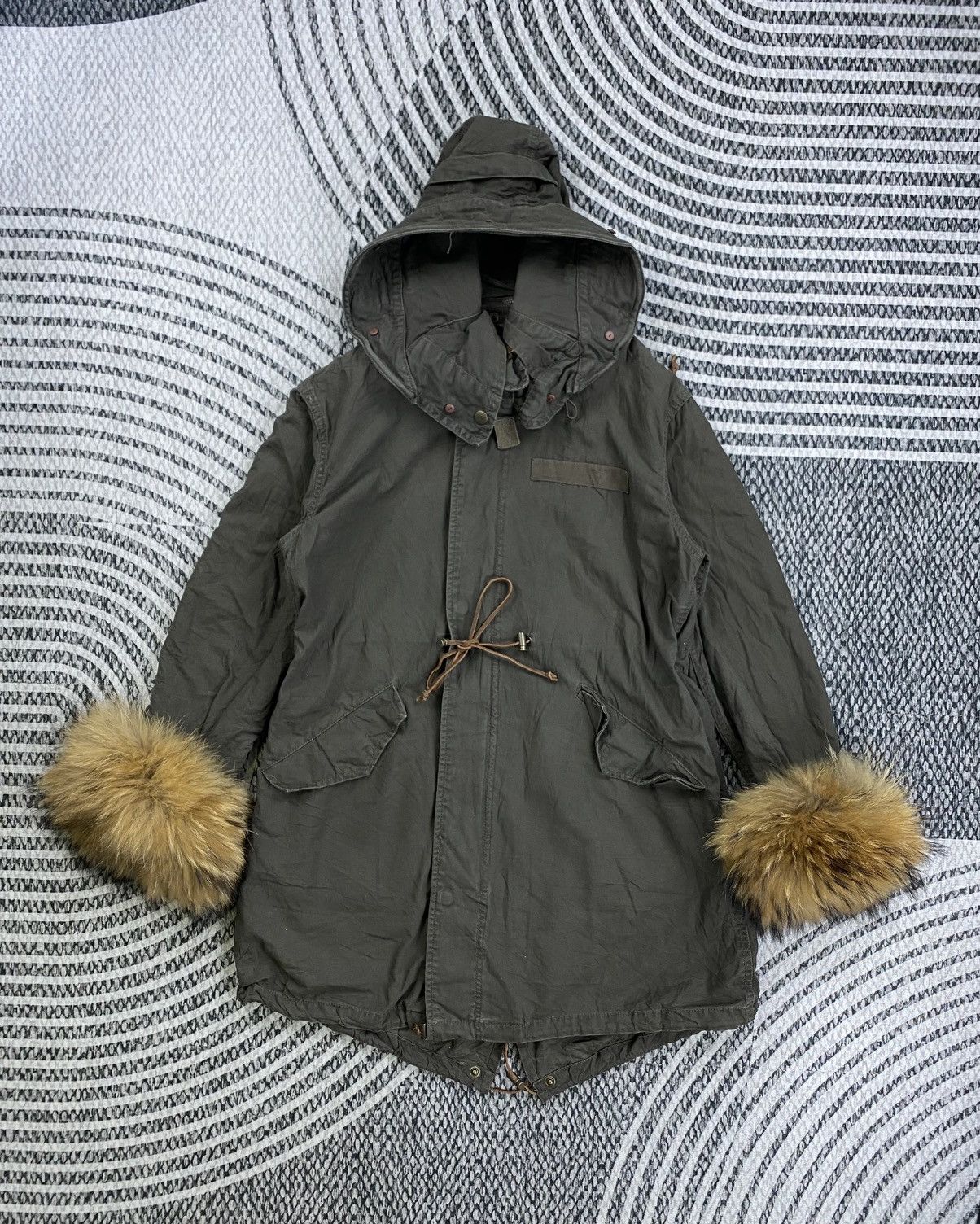 GOA Vintage G.O.A The Union Worker Fur Parkas Jacket Size US M / EU 48-50 / 2 - 6 Thumbnail