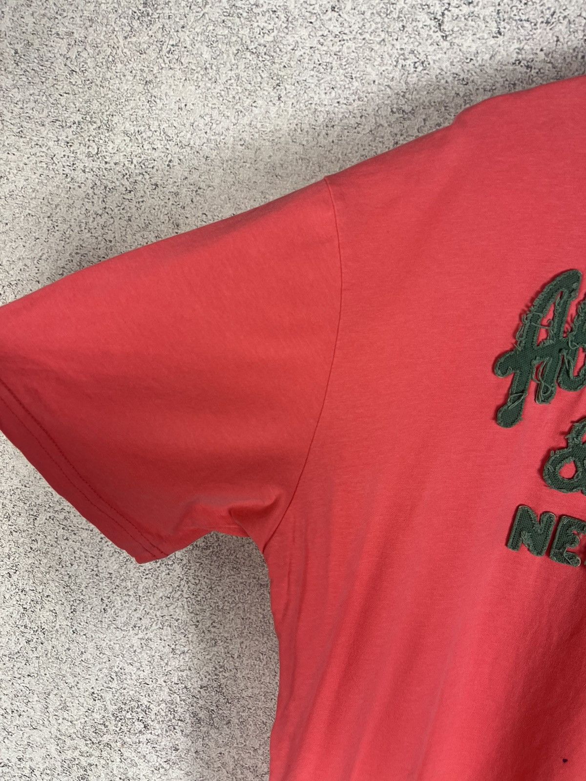 Abercrombie & Fitch Vintage Abercrombie Fitch Embroidered Big Logo Tee Size US XXL / EU 58 / 5 - 5 Thumbnail