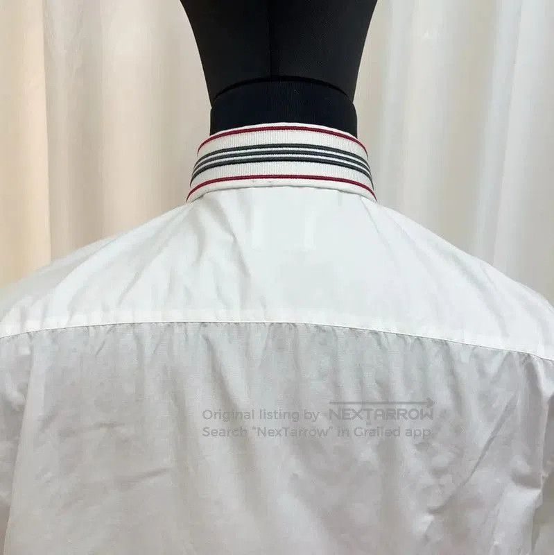 Burberry Burberry White Long Sleeve Men's Shirt. Size US L / EU 52-54 / 3 - 5 Thumbnail