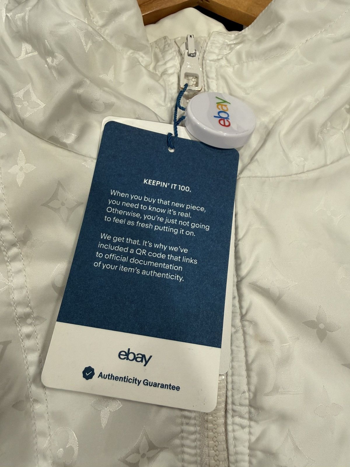 Louis Vuitton Louis Vuitton Staples White Monogram Reversible Windbreaker Size US S / EU 44-46 / 1 - 18 Thumbnail