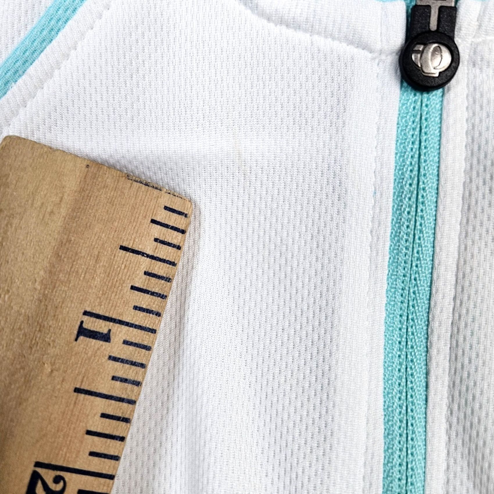PEARL iZUMi Pearl Izumi Women’s White Blue Size M Half Zip Jersey Shirt Top Size M / US 6-8 / IT 42-44 - 2 Thumbnail