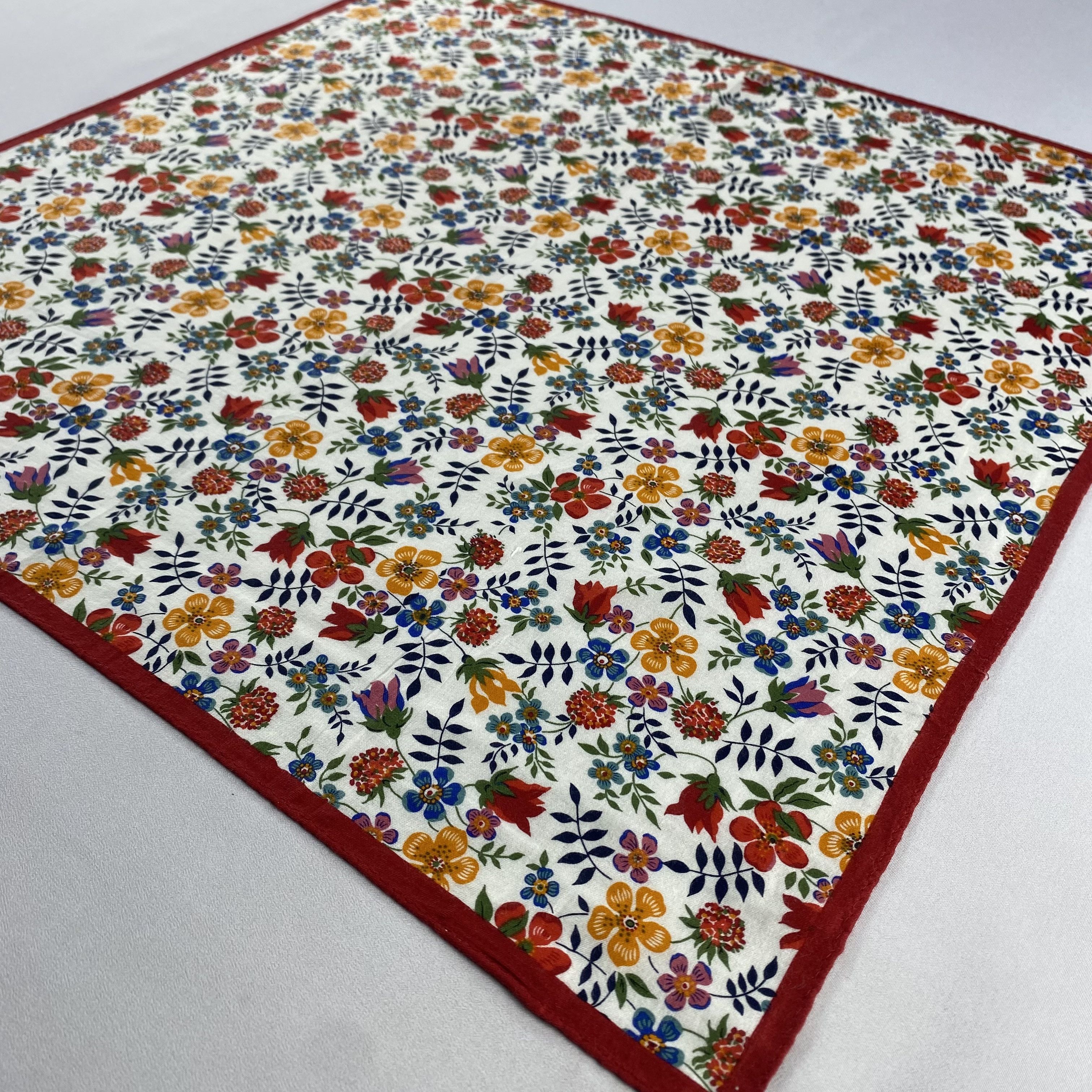 Liberty × Vintage Intermode Liberty Neckerchief / Bandana / Handkerchief-P989 Size ONE SIZE - 2 Thumbnail