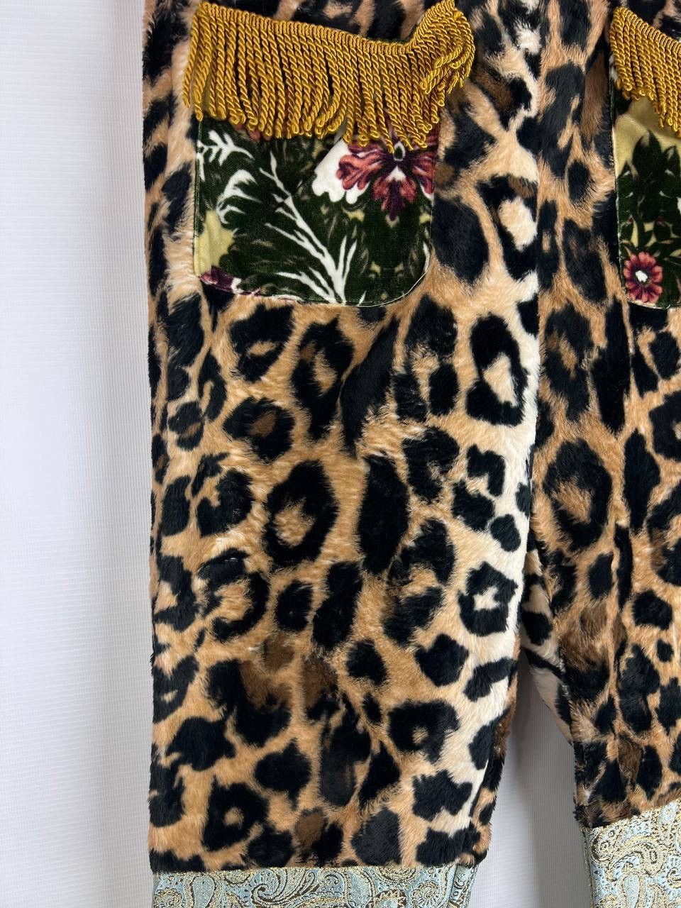 Jeremy Scott Jeremy Scott 2017 leopard flower pant woman size USA 6 Size 28" / US 6 / IT 42 - 13 Thumbnail
