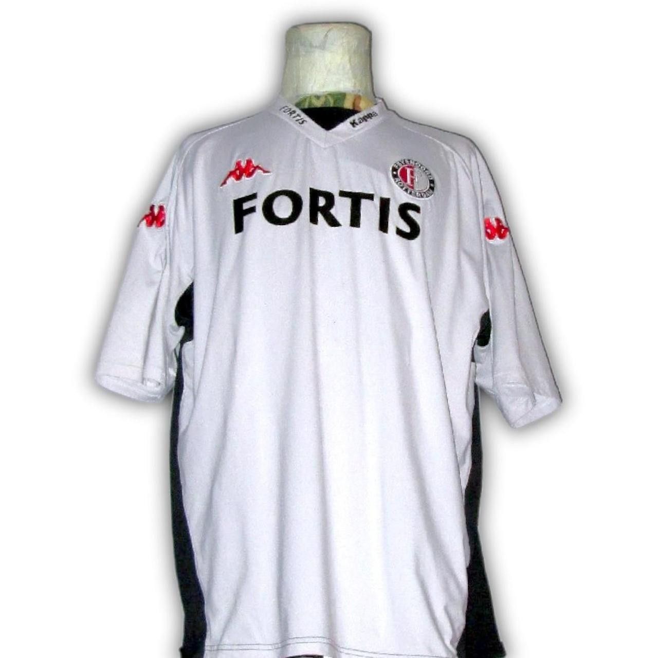 Kappa Fc Feyenoord Rotterdam 2005 2006 Third Shirt Jersey Size US XL / EU 56 / 4 - 2 Thumbnail