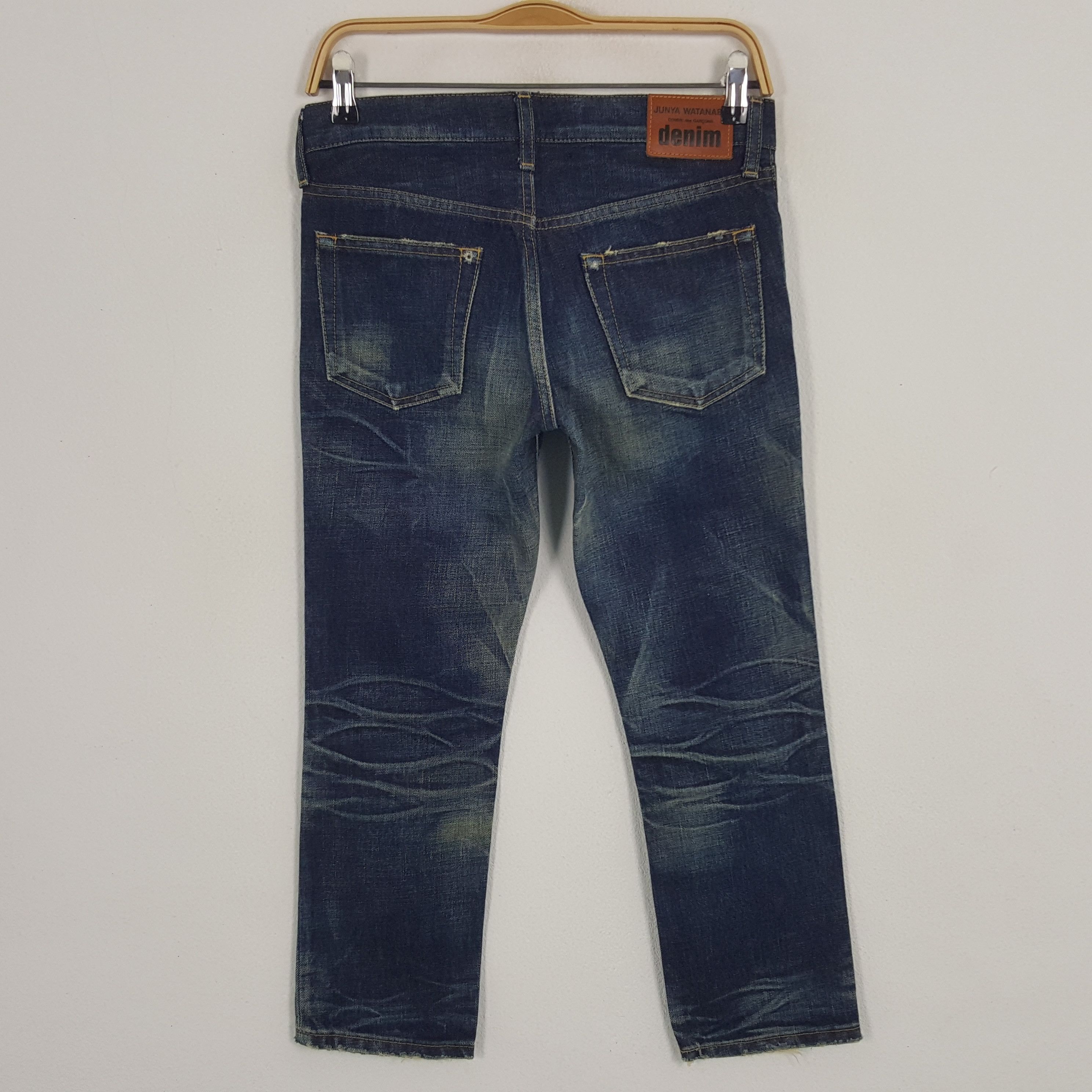 Comme des Garcons × Junya Watanabe × Vintage Vintage Comme des Garcons x Junya Watanabe Denim Jeans Size US 29 - 4 Thumbnail