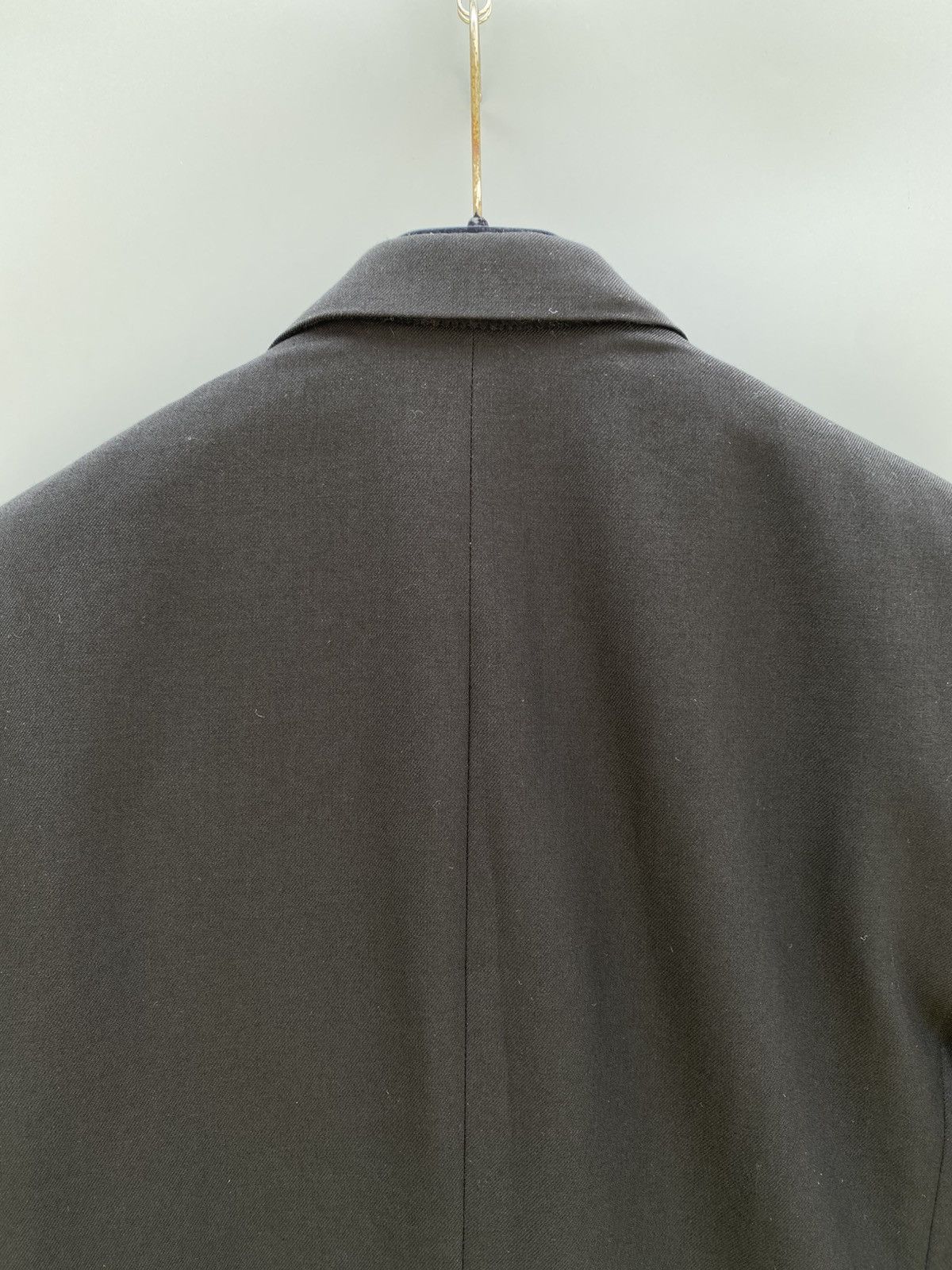 Saint Laurent Paris F/W 2019 Saint Laurent - Two-Button Gabardine Blazer Size XL / US 12-14 / IT 48-50 - 10 Thumbnail