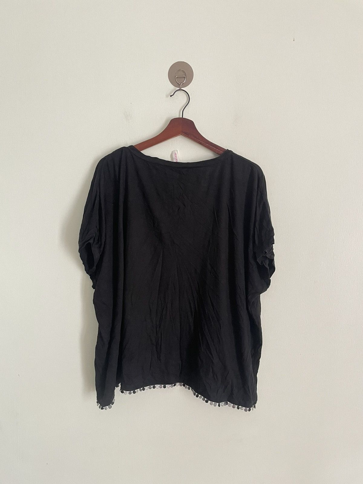 Issey Miyake Kuskus Floral Embroidered Blouse Size M / US 6-8 / IT 42-44 - 2 Thumbnail