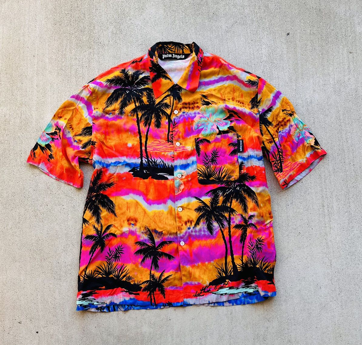 Palm Angels Palm Angles Hawaiian Shirt Size 50 Aloha Camp AOP Beach Size US L / EU 52-54 / 3 - 1 Thumbnail