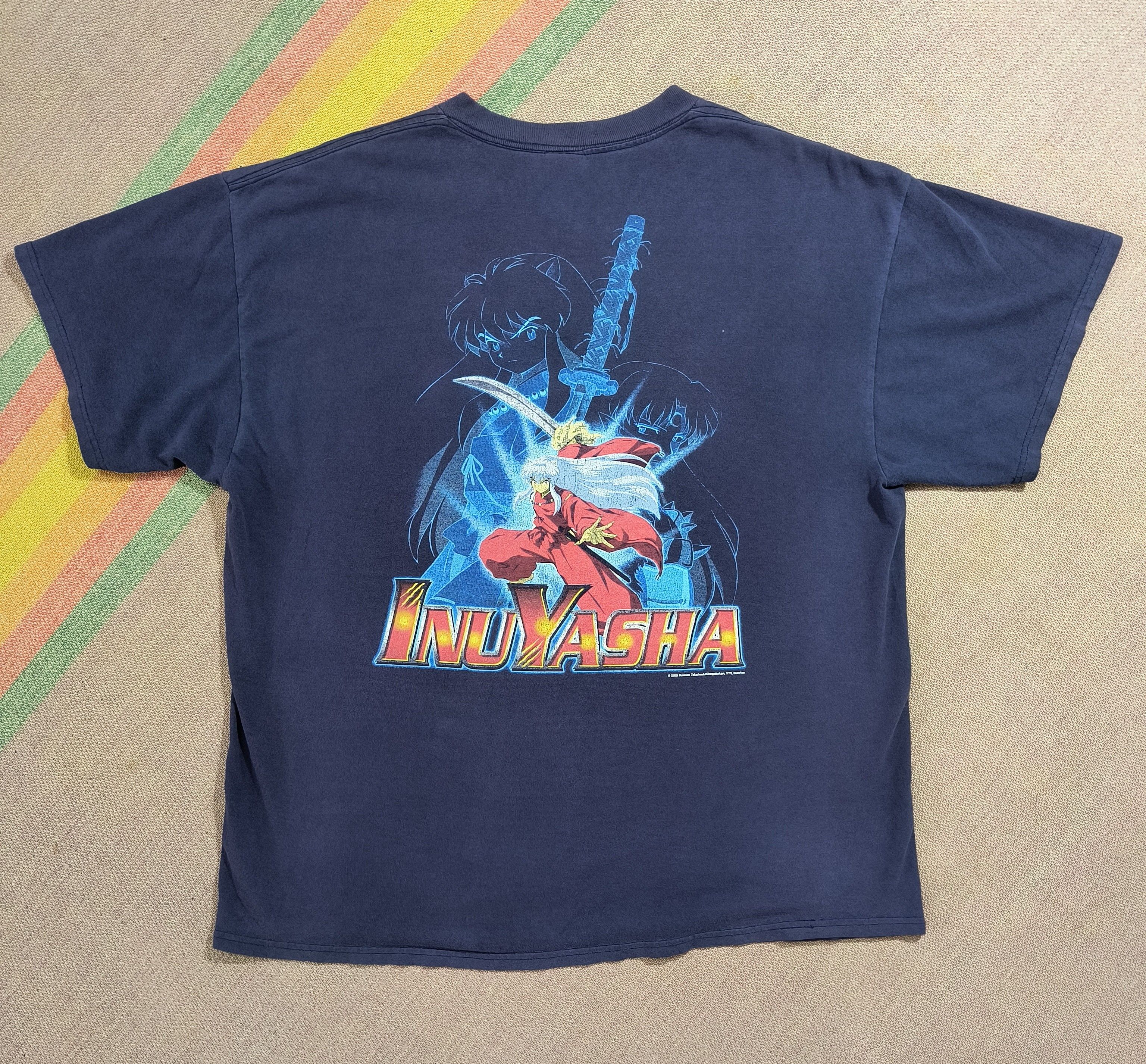 Delta Vintage Y2K Inuyasha 2003 tee Size US XL / EU 56 / 4 - 6 Thumbnail